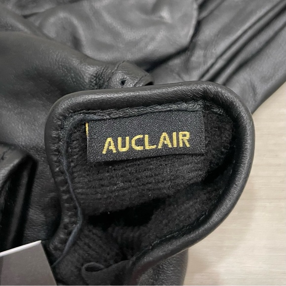 🇨🇦NWT AUCLAIR Ladies' Kate Sheepskin Gloves with Soft Lining Size 7.5 Black - Picture 8 of 15